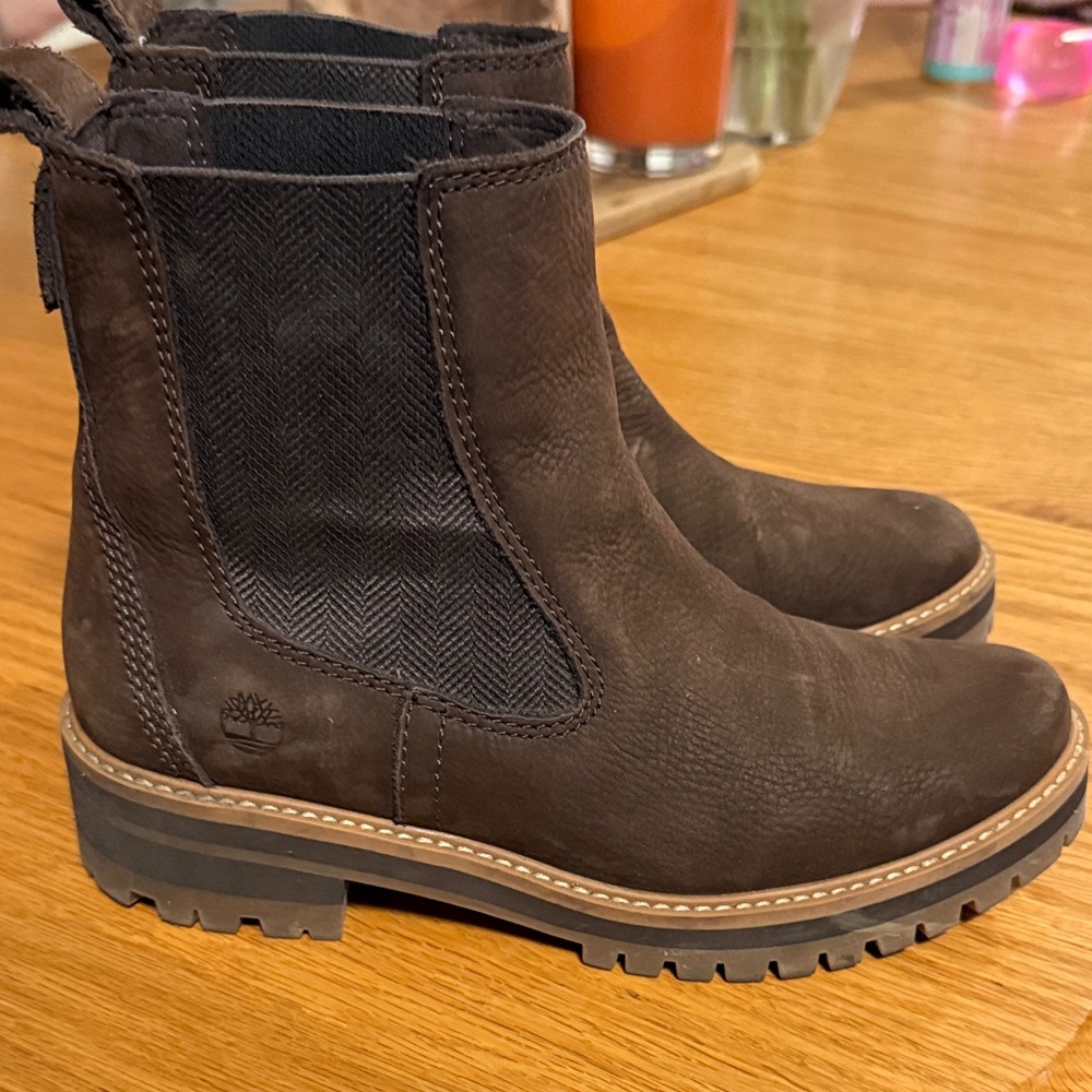 Timberland Dark Brown Chelsea Boots